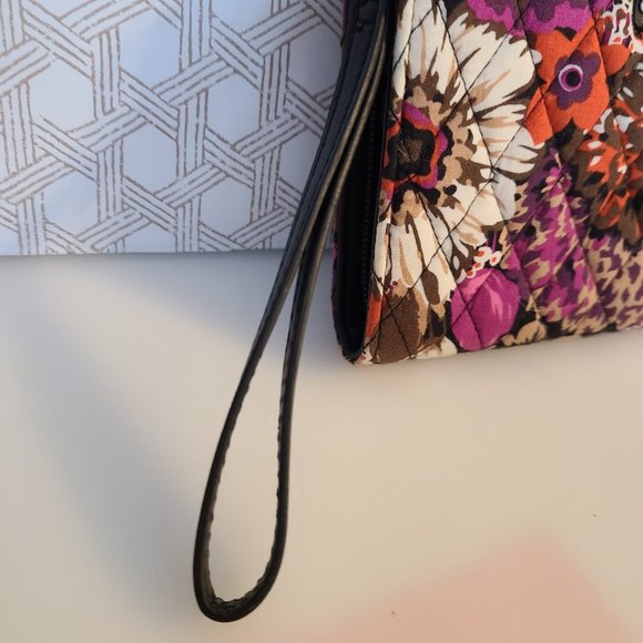 Vera Bradley "Rosewood" Zip Around Wallet w/Wristlet - Picture 3 of 6